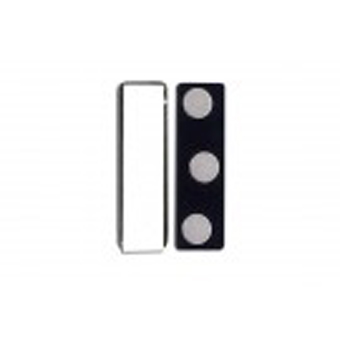 BRADY PEOPLE, MAGNETIC BADGE FINDING, 3 ROUND MAGNETS, ZINC PLATED STEEL PLATE, BAG OF 50